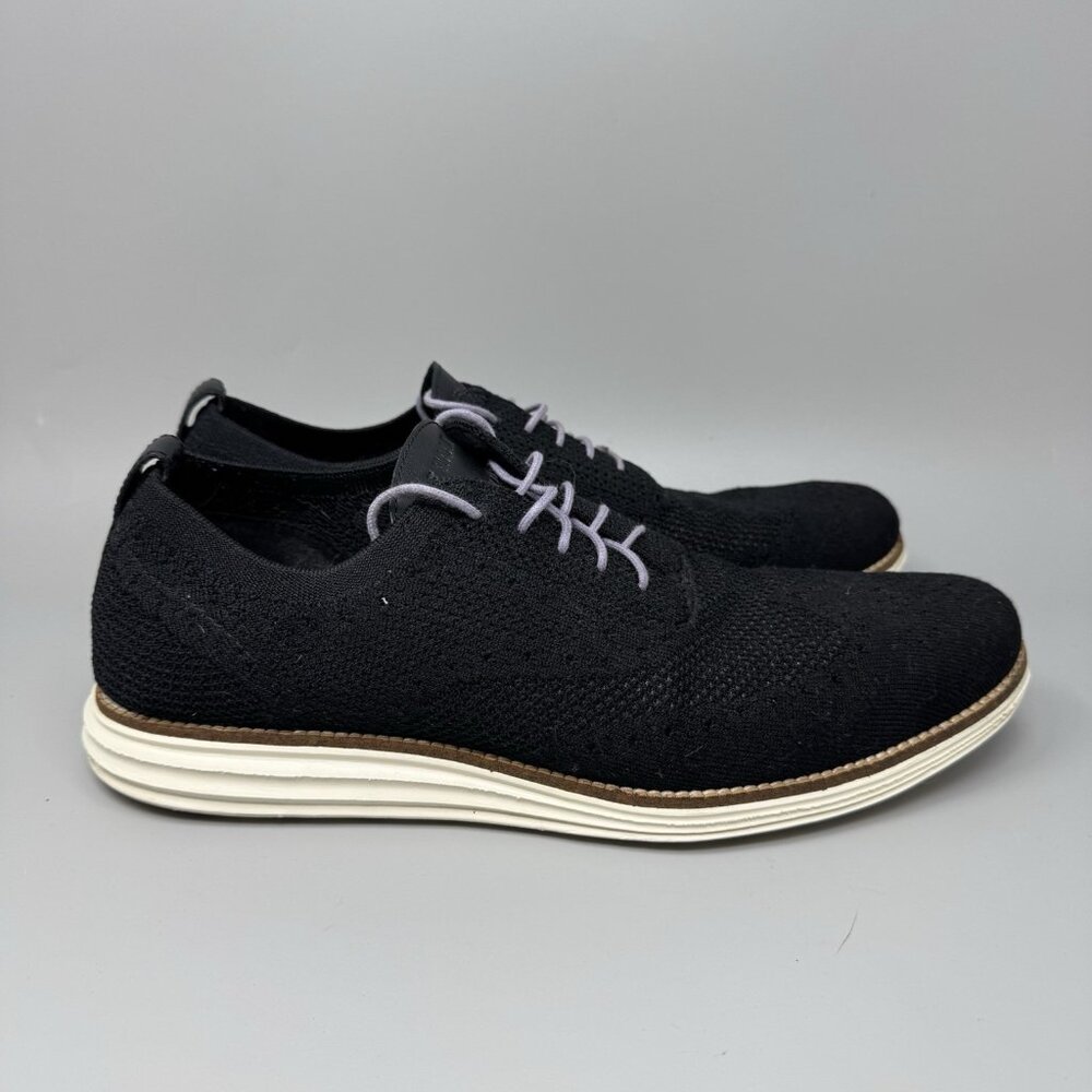 Nice Mens Cole Haan Grand.Os Shoes 11.5 M Black Dress Casual C27959